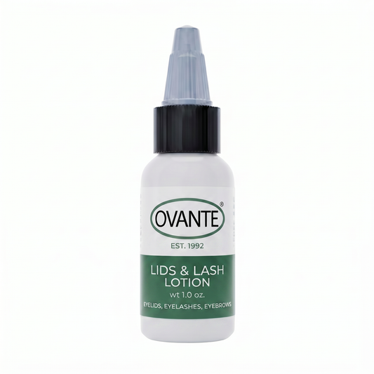 Demodex Eyelid & Eyelash Lotion – Lids & Lash Treatment for Itchy Eyelids, Blepharitis, Dry Eye & Ocular Rosacea – Tea Tree & Essential Oil Formula – 1.0 oz | Ovante